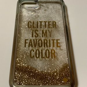 Kate Spade iPhone 7 glitter case